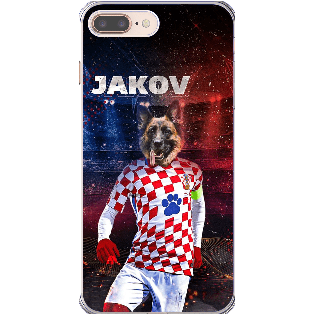 Funda para móvil personalizada &#39;Croacia Doggos Soccer&#39;