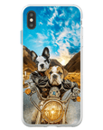 'Harley Wooferson' Funda para Móvil Personalizada con 2 Mascotas