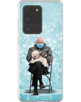 Funda para móvil personalizada 'Bernard y su mascota'