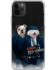 Funda personalizada para teléfono con 2 mascotas 'AC/Doggos'