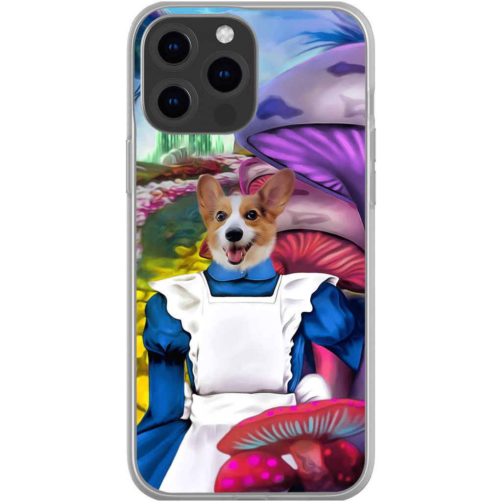 Funda para móvil personalizada &#39;Alicia en Doggoland&#39;