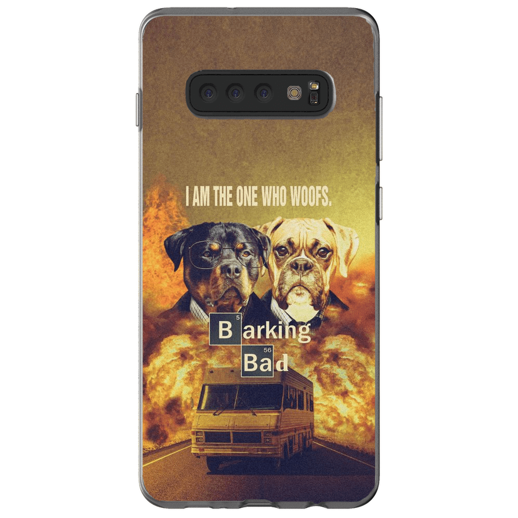 Funda personalizada para teléfono con 2 mascotas &#39;Barking Bad&#39;