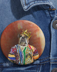 Pin personalizado de perro notorio 