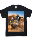 Camiseta personalizada con 2 mascotas 'The Motocross Riders'