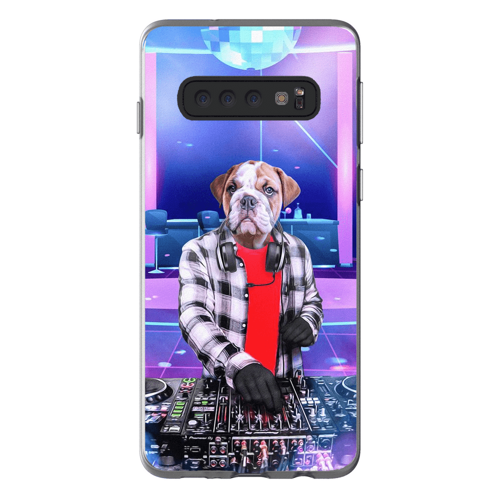 Funda para móvil personalizada &#39;El DJ masculino&#39;