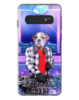 Funda para móvil personalizada 'El DJ masculino'