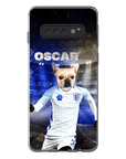 Funda para teléfono personalizada 'England Doggos Soccer'