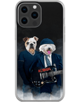 Funda personalizada para teléfono con 2 mascotas 'AC/Doggos'