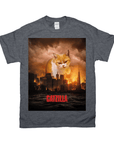 Camiseta personalizada para mascotas 'Catzilla'