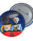 Doggo-Trek (1 - 4 mascotas) Chapa personalizada