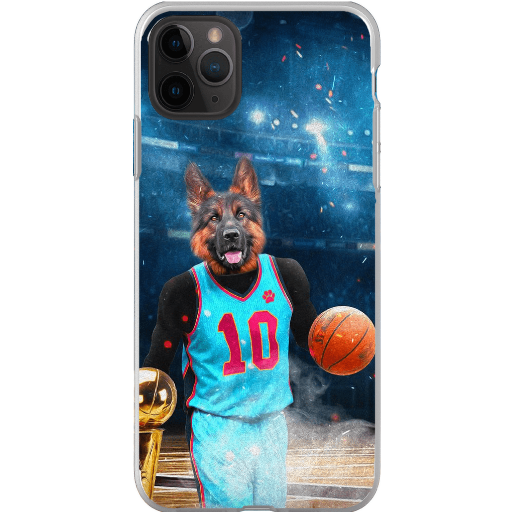 Funda para móvil personalizada &#39;El jugador de baloncesto&#39;