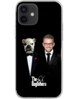 Funda personalizada para teléfono humano o mascota 'The Dogfathers'