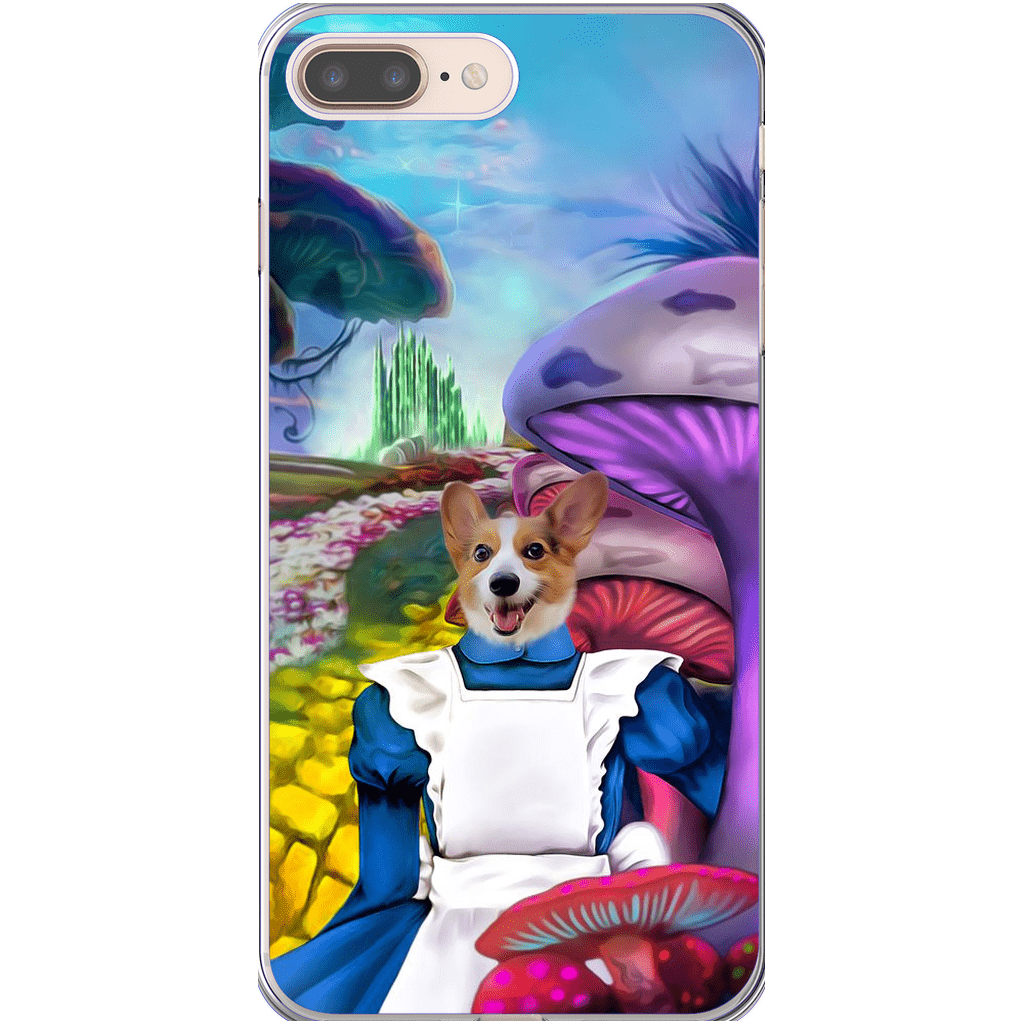 Funda para móvil personalizada &#39;Alicia en Doggoland&#39;