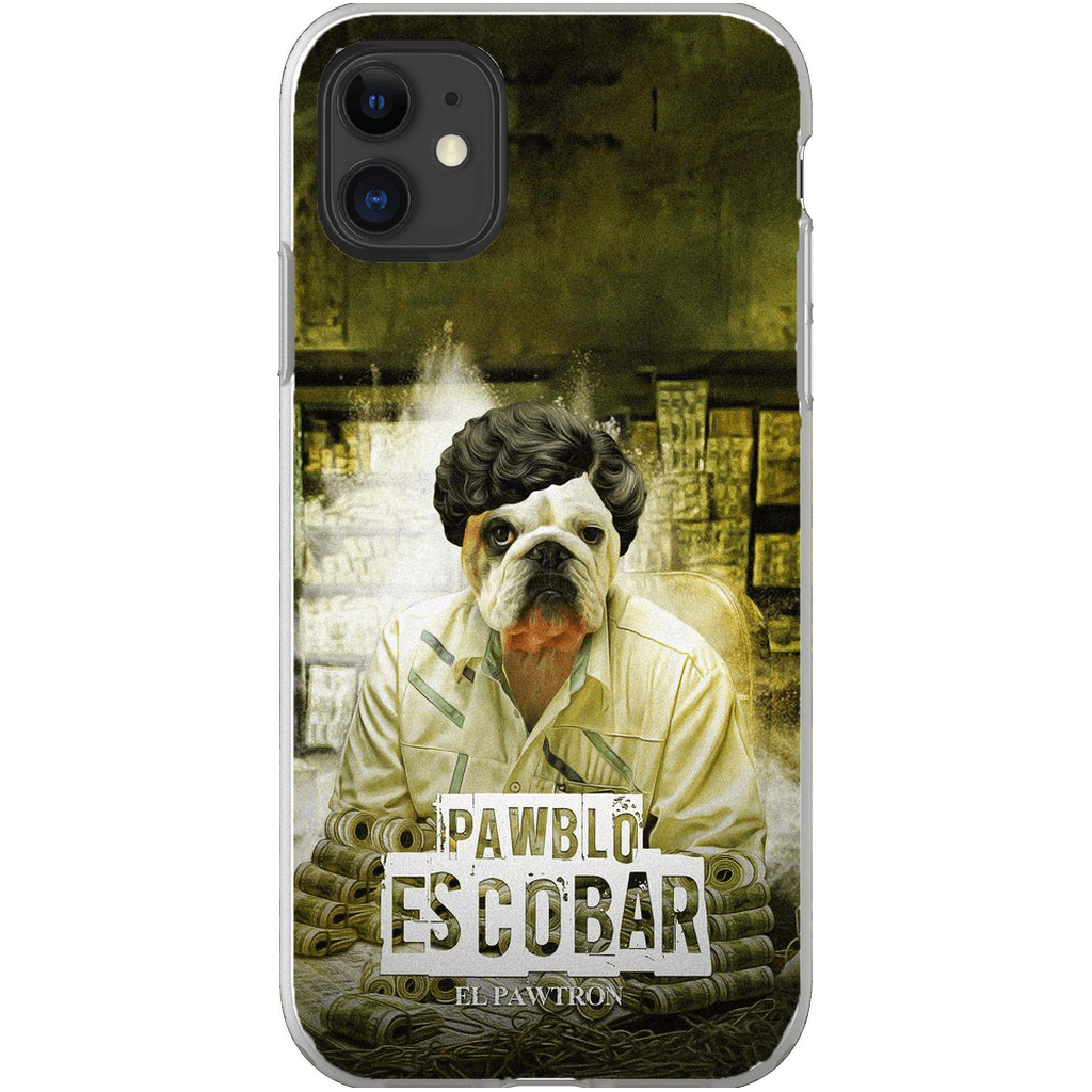 Funda para móvil personalizada &#39;Pawblo Escobar&#39;