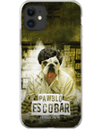 Funda para móvil personalizada 'Pawblo Escobar'