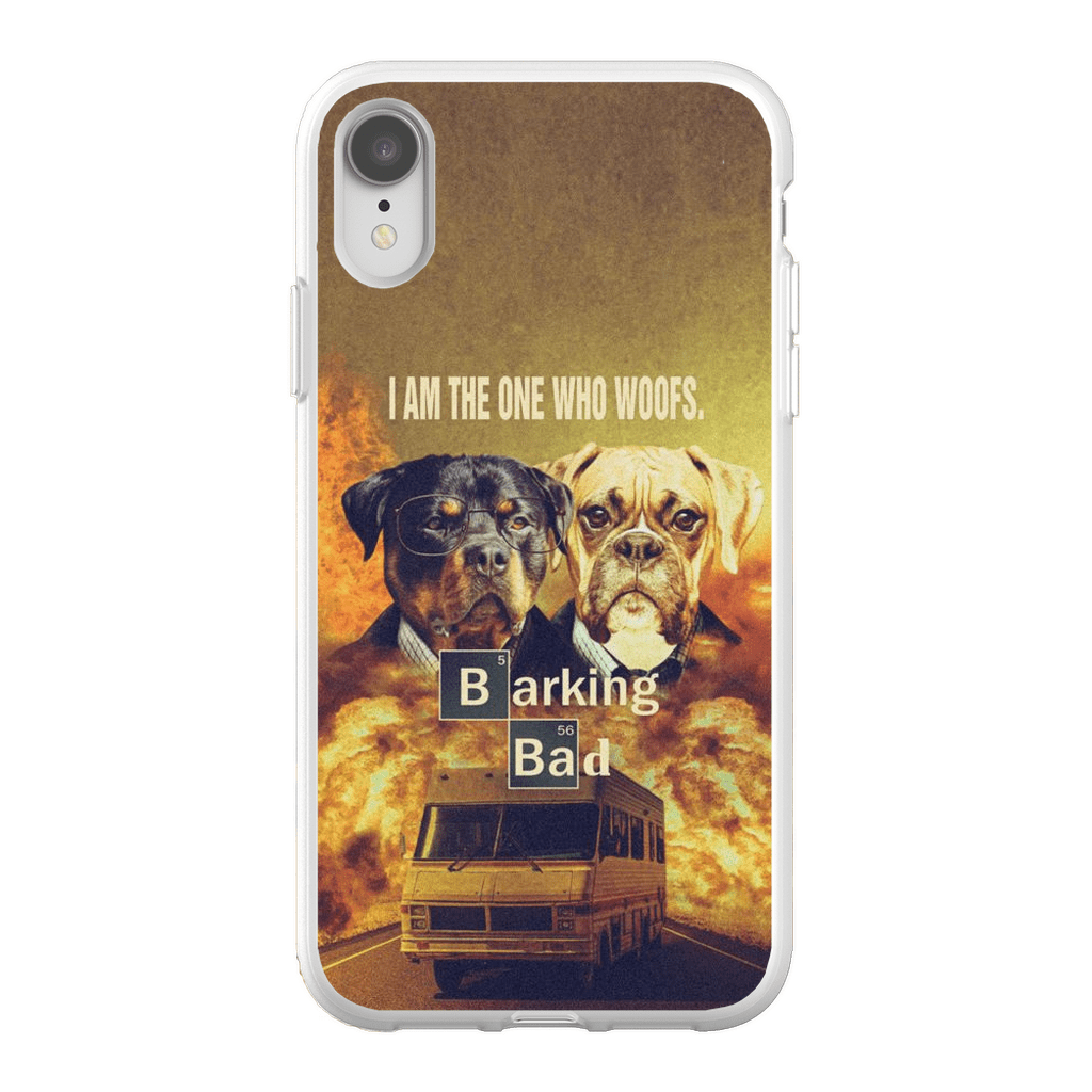 Funda personalizada para teléfono con 2 mascotas &#39;Barking Bad&#39;