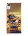 Funda personalizada para teléfono con 2 mascotas 'Barking Bad'