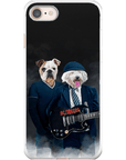 Funda personalizada para teléfono con 2 mascotas 'AC/Doggos'