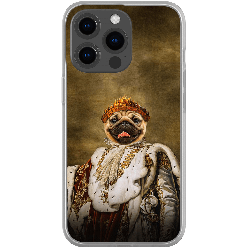 Funda para móvil personalizada &#39;El Rey Blep&#39;