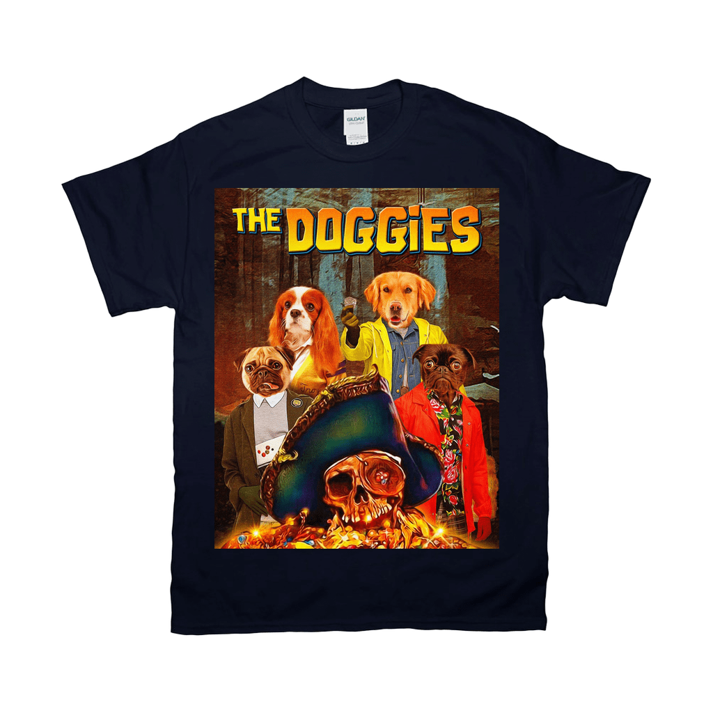 Camiseta personalizada con 4 mascotas &#39;The Doggies&#39;