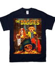 Camiseta personalizada con 4 mascotas 'The Doggies'