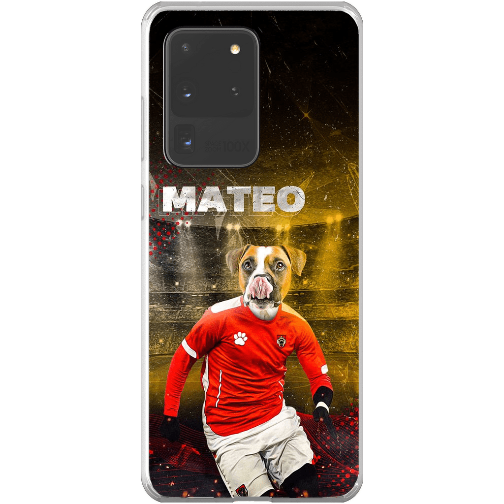 Funda para móvil personalizada &#39;Austria Doggos Soccer&#39;