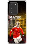 Funda para móvil personalizada 'Austria Doggos Soccer'