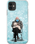 Funda para móvil personalizada 'Bernard y su mascota'