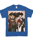 Camiseta personalizada con 4 mascotas 'Los Piratas'