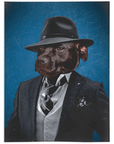 Manta personalizada para mascotas 'The Mobster'