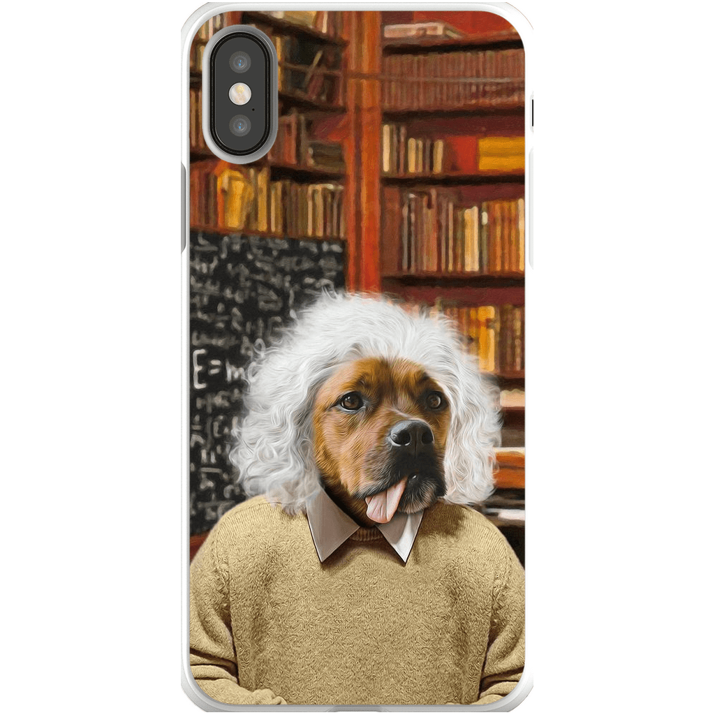 Funda para móvil personalizada &#39;Albert Pawstein&#39;