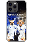 Funda personalizada para teléfono con 2 mascotas 'England Doggos'