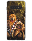 Funda personalizada para teléfono con 2 mascotas 'Chewdogga &amp; Dogg-E-Wok'