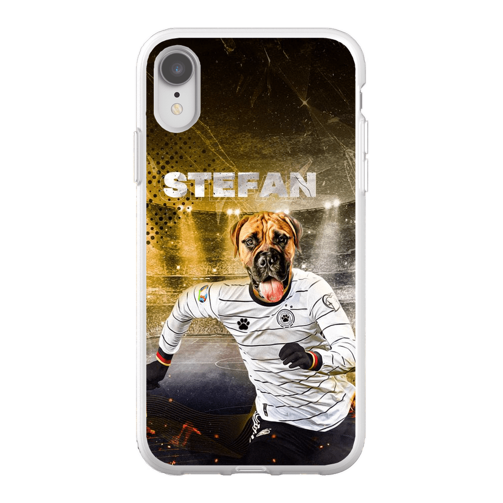 Funda para móvil personalizada &#39;Alemania Doggos Soccer&#39;