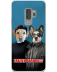 'Trailer Park Dogs 1' Funda personalizada para teléfono con 2 mascotas