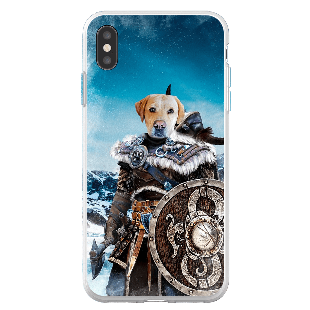 Funda para móvil personalizada &#39;Guerrero vikingo&#39;