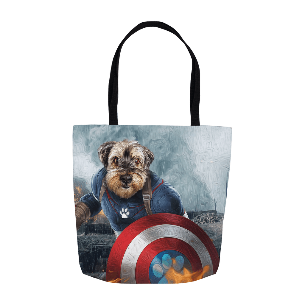 Bolsa Tote Personalizada &#39;Capitán Doggmerica&#39;