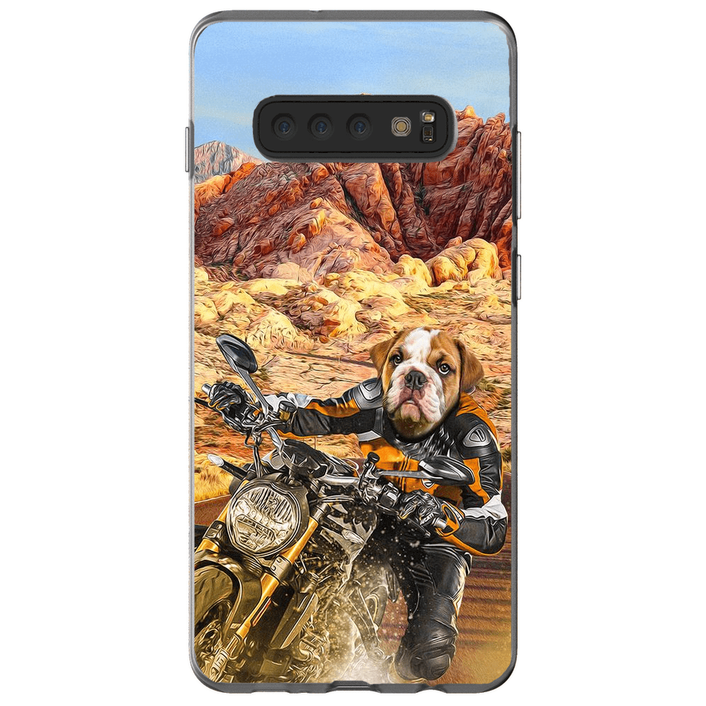 Funda para móvil personalizada &#39;Dogati Rider&#39;