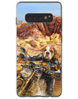 Funda para móvil personalizada 'Dogati Rider'