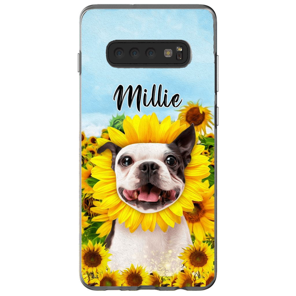 Funda para móvil personalizada &#39;El Girasol&#39;