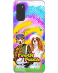 Funda personalizada para teléfono con 2 mascotas 'The Fresh Pooch'