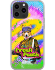 Funda personalizada para teléfono con 2 mascotas 'The Fresh Pooch'