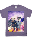 Camiseta personalizada para 2 mascotas 'Minnesota Doggos'