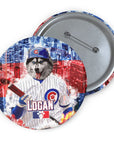 Pin personalizado de los Cubdogs de Chicago