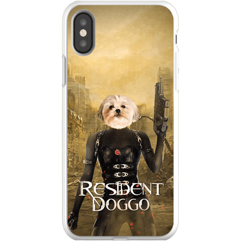 Funda para teléfono personalizada &#39;Resident Doggo&#39;