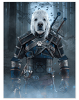 Póster Mascota personalizada 'The Witcher Doggo'