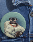 El pin personalizado del astronauta