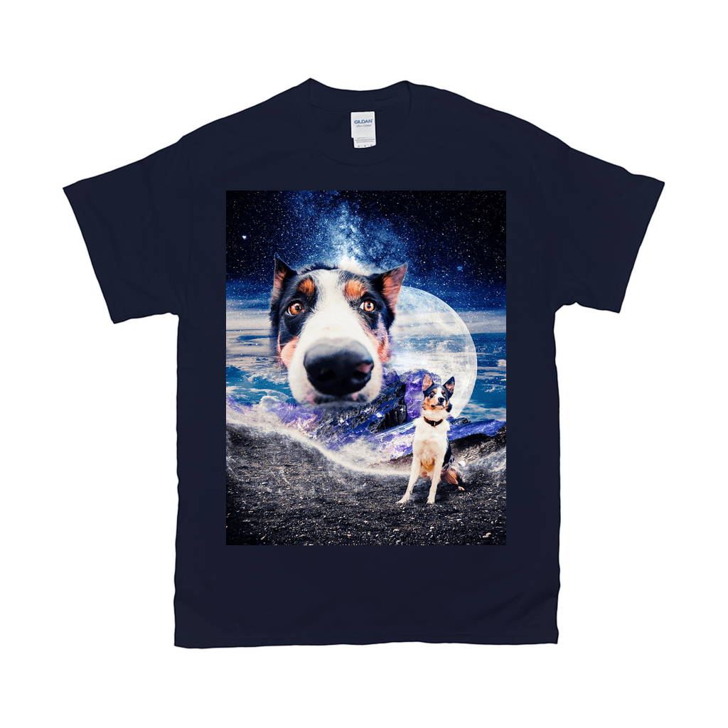 Camiseta personalizada para mascotas &#39;Doggo In Space&#39; 