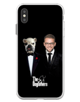 Funda personalizada para teléfono humano o mascota 'The Dogfathers'