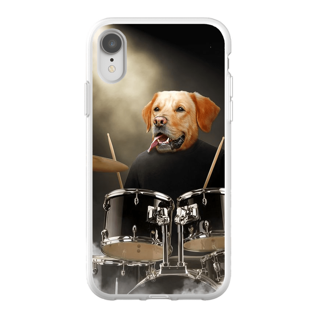 Funda para móvil personalizada &#39;El baterista&#39;